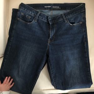 Old navy rockstar denim skinny jean